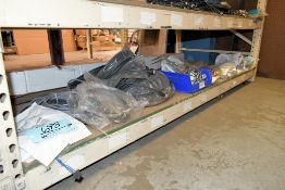 Lot - Keyence SZ-VP10 Power Cables and Blue Automation Cables on (1) Shelf