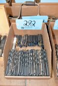 Lot - Straight Shank Drills in (1) Box