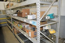 Lot - Filters, Pneumatic Valves, Couplings, Lincoln Thread-On Nozzles, Ethernet Cables, Etc.