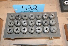 21-Piece ER32 Collet Set with Case