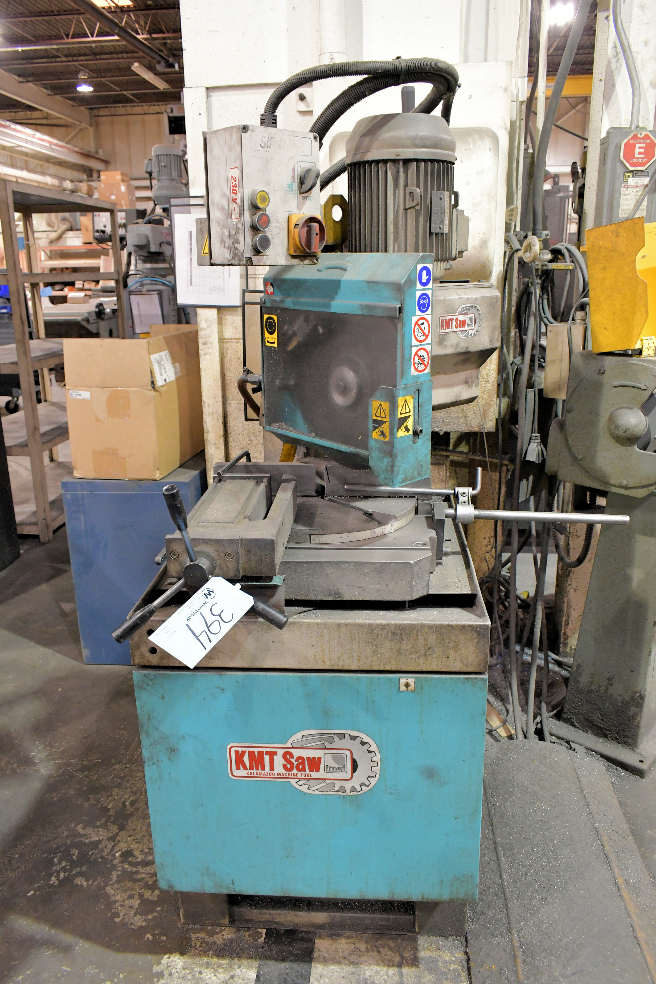 KMT Model C-370 14-1/2" Vertical Column Cold Saw