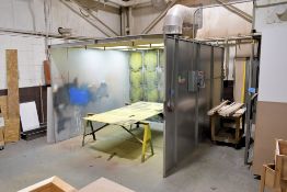 2024 Standard Tools and Equipment Model OFB10-8H10D-4LED Open Face Spray Booth