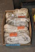Lot - (5) Round Slings in (1) Box (NEW)