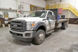2012 Ford F-550 Super Duty 16' Diesel Stake Truck