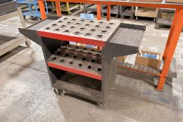48-Tool Capacity 40 Taper Tool Holder Cart