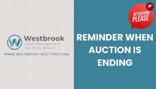 REMINDER WHEN AUCTION IS ENDING ON BIDSPOTTER