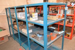 Lot - Valves, Couplings, Parker Female Pipe, Balluff Model BIS015T Read/Write Heads, Etc.