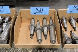 Lot - (4) Cat 40 Face Mill Holders in (1) Box