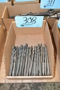 Lot - Tapered Shank Drills in (1) Box
