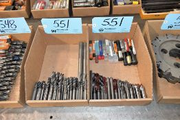 Lot - Carbide End Mills in (2) Boxes