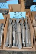 Lot - Tapered Shank Drills in (1) Box