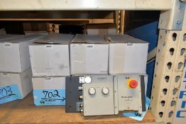 Lot - (6) Allen Bradley Cat No. 442G-MABLB-UR-E0P49 Ethernet Lock Modules in (1) Group