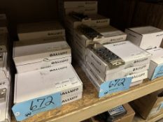 Lot - (33) Balluff BNI00CH and Balluff BNI00CR I/O Modules in (2) Rows