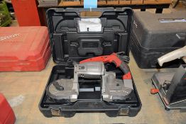 Bauer Model 1678E-B Variable Speed Deep Cut Portable Electric Band Saw with Case