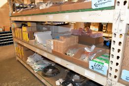 Lot - Square D HLW4BL Extension Plates, Square D HLN4BL Extension Plates, Etc.