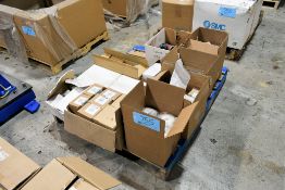 Lot - SMC VHS Hand Valves, Festo Pressure Gauges, Ross Check Valves, SMC AF Filters, Etc.