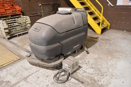Nilfisk Advance Model CMAX 34ST Electric Walk Behind Floor Scrubber, Etc.