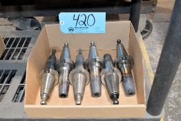 Lot - (6) Cat 40 Shrink Fit Tool Holders in (1) Box