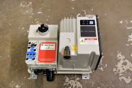 Allen Bradley Cat No. 281E-F12S-10B-RRG Armor Start Ethernet Base with Control Module