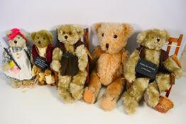 Character Teds - British Bear Collection - A group of bears including a Grandma and Grandad bear