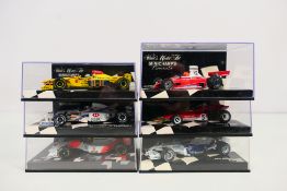 Minichamps - A grid of six boxed 1/43 sc