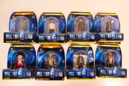 Doctor Who Character figures - 8 action figures comprising Rory Williams, Peg Soldier, 11th Doctor,
