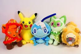 Pokemon, Build A Bear - Five Pokemon characters by Build-A-Bear Workshop,