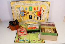 Chad Valley - Monopoly - Pathescope - A group of vintage games, Escalado, Monopoly,