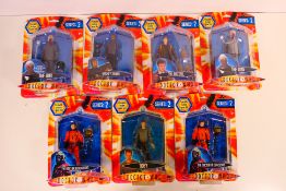 Doctor Who Character Options - a collection of 7 all different Doctor Who action figures from