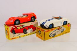 Dinky - 2 x boxed models, Cunningham C-5R Road Racer # 133 and Alfa Romeo O.S.i. Scarabeo # 217.