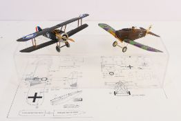 A notable pair of scratch-built 1/72 sca