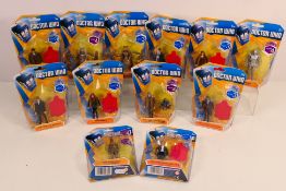 Doctor Who Character Options - a collection of 12 articulated action figures from Wave 3 and Wave 4,
