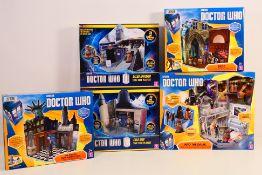 Doctor Who Character - 5 playsets compri