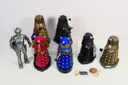 Doctor Who (BBC) - six Daleks approx 20