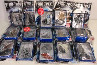 Eaglemoss - Star Trek - A boxed group of