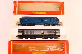 Hornby - Two boxed OO gauge Hornby diese