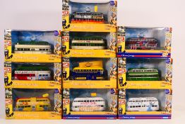 Original Omnibus - 10 boxed Corgi Original Omnibus Company Blackpool Railcoach/Balloon Trams,