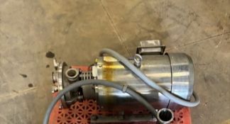 pump with Sterling motor