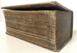 LUTHER, MARTIN. 1714 "BIBLIA. Das ist: die ganze Heil. Schrifft. Alten & neuen Testaments. Deutsch.