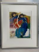 HESSAM, ABRISHAMI. Print, Figurale Komposition, 95/295.