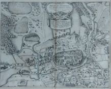 MERIAN, MATTHÄUS der Ältere (*1593 Basel - 1650 Langenschwalbach) Kupferstich, 1645/50. DEUTSCHLAND