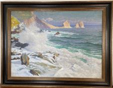 von SPAUN, PAUL (1876 Scheibbs -1932 Innsbruck), Öl auf Leinwand. München. Deutschland
