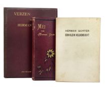 GORTER, H. Mei. Een gedicht. Amst., 1889. (4), 194 pp. Sm-8