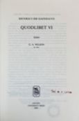 GANDAVO, H. de. Opera omnia. Vols. X, XI, XIV, XVI, XVII, XVIII