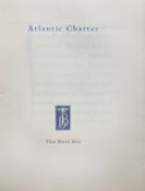 CHURCHILL, W. & F.D. ROOSEVELT. Atlantic Charter [August 12th 1941]. (Utrecht), The Busy