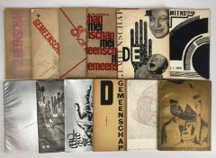 PERIODICALS -- DE GEMEENSCHAP. Jg. 6: 1, 2, 4-8, 12-14. Jg. 7: complete