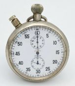 Air Ministry split second stop watch, marked 6B/140. Good condition for its age and in working