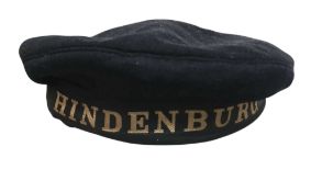 German Zeppelin Crew Cap from the LZ-129 “Hindenburg” Airship which caught fire whilst attempting to