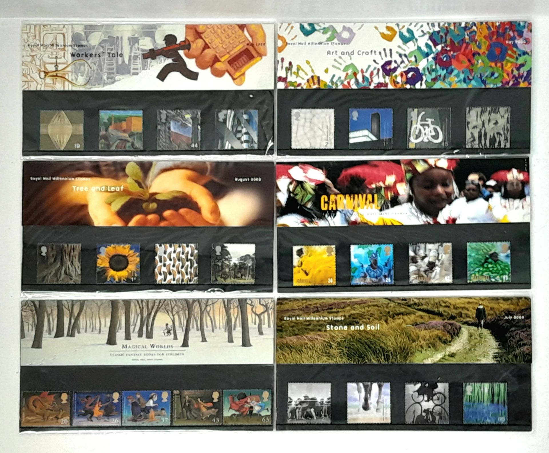 A Nice Collection of Commemorative Royal Mail Mint Stamp Books. 23 in total. - Image 10 of 12