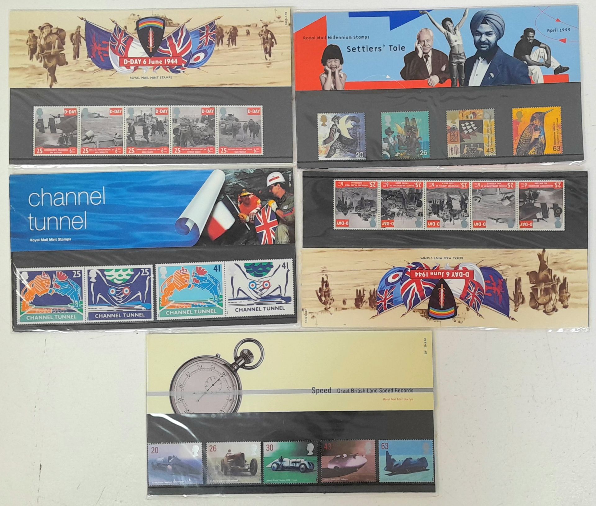 A Nice Collection of Commemorative Royal Mail Mint Stamp Books. 23 in total. - Image 11 of 12